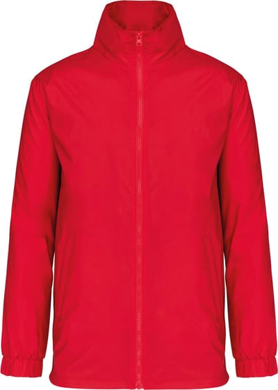 Kariban Gevoerde windbreaker heren K687 - Red - M