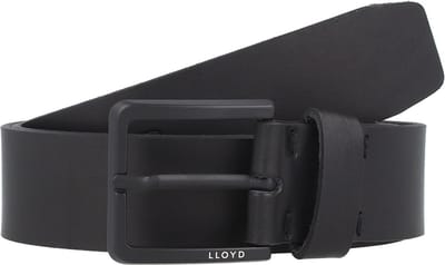 LLOYD Leren Riem Men´s Cow Leather Belt W95 Black Zwart