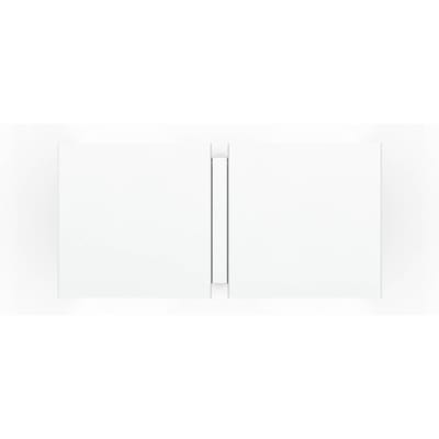 Wever & Ducré Lighting WEVER &amp; DUCRÉ wandlamp CG Square wit Breedte 21 cm 2-lamps