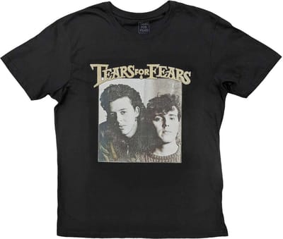 Tears For Fears - Throwback Photo Heren T-shirt - M - Zwart