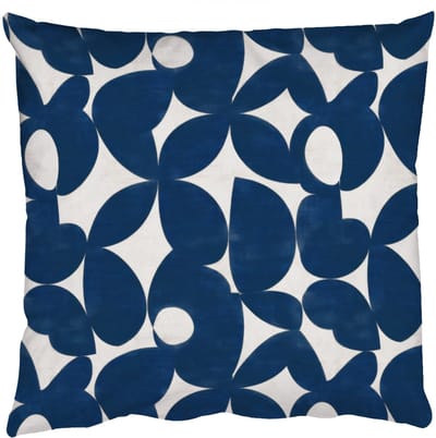 Sierkussens - Kussentjes Woonkamer - 50x50 cm - Modern - Geometrisch - Blauw