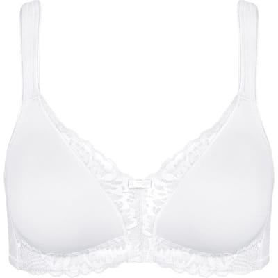 Triumph Modern Lace+Cotton N Vrouwen Beha - WHITE - Maat B75