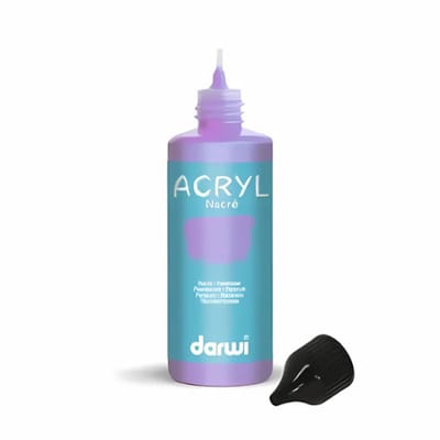 DARWI parelmoer acrylverf lila