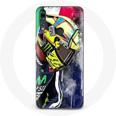 Coque pour Huawei p30 lite Valentino Rossi Pilote de vitesse champion