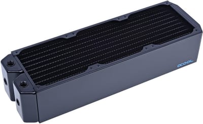 Waterkoeler Radiator voor CPU - 360mm Koper Zwart Geschikt voor Waterkoeling