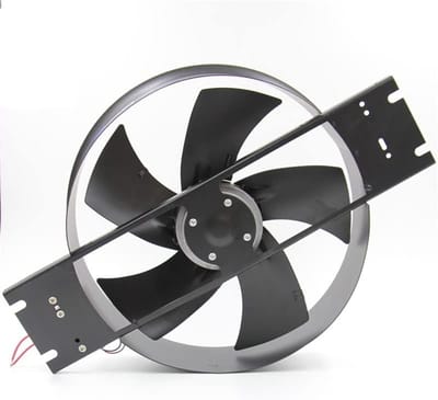 Centrifugaalventilator - Industriële Fan - Luchtcirculatie Verbeteren - 100W Krachtige Motor - 25 cm - Grijs