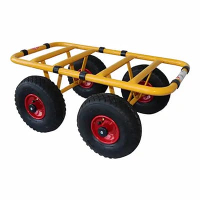 Ravendo TD 300-4W platenwagen | 300 kg draagvermogen met luchtbanden