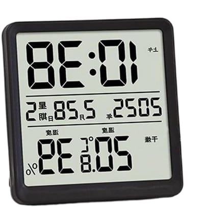 Digitale hygrometer - Vochtigheidsmeter thermometer - Luchtkwaliteit meten - Dubbele sensortechnologie - 8 x 2 x 82 cm - Wit