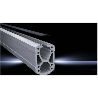 Rittal CP 6212.110 Draagprofiel Open Aluminium Lichtgrijs (l x b x h) 1000 x 75 x 120 mm 1 stuk(s) Piece