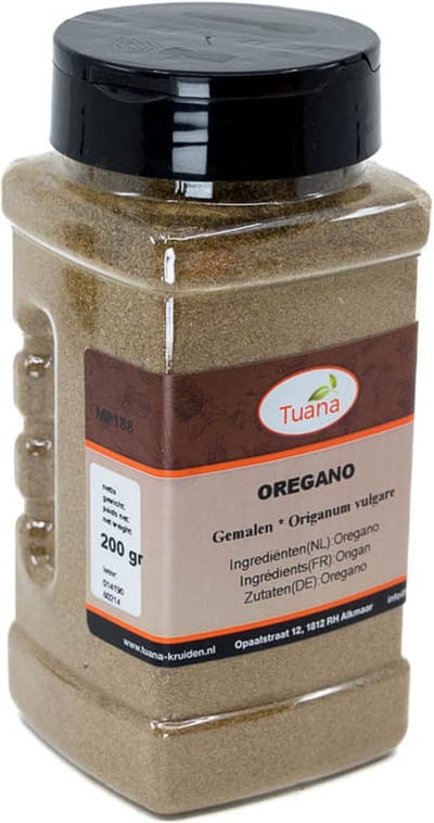 Tuana Kruiden - Oregano Gemalen - Strooibus 100 Gram - Tuanashop - MP-O-0004