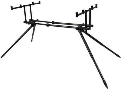RCG Venator Rodpod Quad - 4 Hengels - Zwart