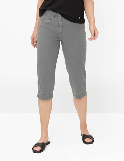 Raphaela by Brax Dames Cap  Style CAREN CAPRI, donkergrijs, maat 36K