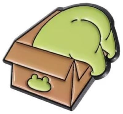 Pin Broche - enamel pin - kledingspeld - Kikker bil doos