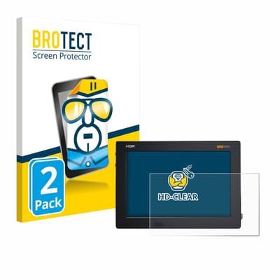 BROTECT - Screenprotector voor Blackmagic Video Assist 5" 12G HDR - Folie Beschermfolie transparant 2 Stuks