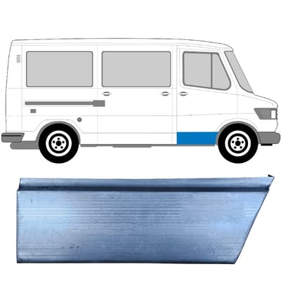 Reparatiepaneel voor deur voor Mercedes T1 207-410 1977-1995 / Rechts