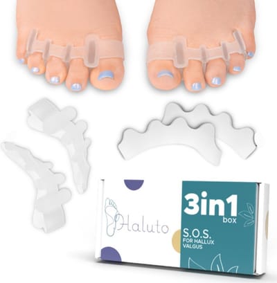 Tenenspreider 3 sets - teencorrector - teenbeschermer - teenspreider