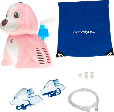 Omnibus - Inhalator Doggy Inhalerset voor Kinderen en Volwassenen