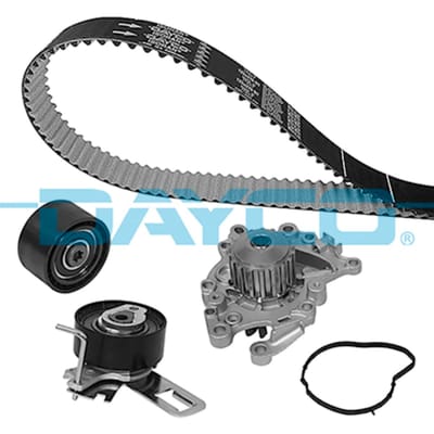 Waterpomp + distributieriem set PowerGrip® DAYCO KTBWP12080