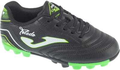 Joma Toledo Jr 25 TOJW HG, voor een jongen, Zwart, Voetbalschoenen, maat: 28