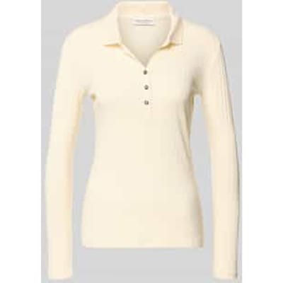 Slim fit shirt met lange mouwen van een mix van katoen en modal