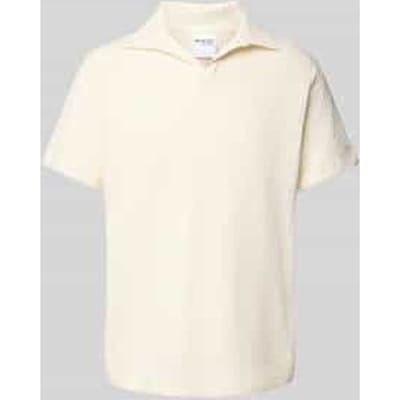 Regular fit poloshirt van katoenmix