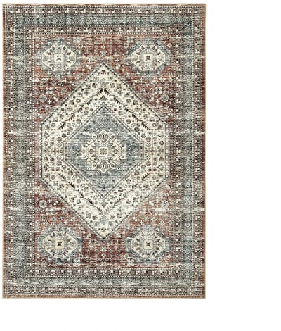 Jurrys Vloerkleed - Tapijt - Vloerdecoratie - Vloermat - Zacht - Antislip - wasbaar - Machine wasbaar - Maat 200x290 cm - Bruin