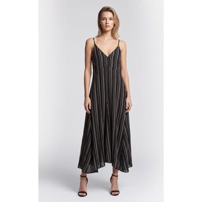 ARKET Garne Lurex Dress Black Maat: 34 | Maxi Jurken Outlet | Dames | Zwart