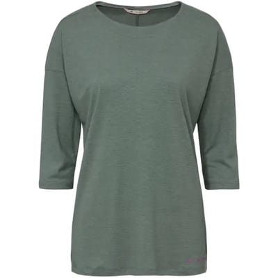 VAUDE Neyland 3/4 T-shirt, functioneel shirt, dames outdoor sport t-shirt, losse pasvorm