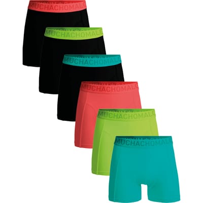 Muchachomalo Heren Boxershorts – 6 Pack – Microfiber – Sneldrogend – Heren Ondergoed – Sport Ondergoed – Onderbroeken Heren