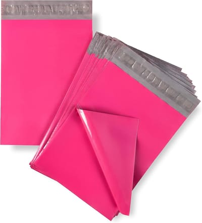 Verzendzakken B4 - Verpakking Enveloppen - Veilig Verzenden - Waterdicht en Ongeurlijk - 26 x 35 cm - Roze