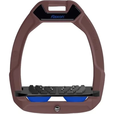 Veiligheidseindelijkers Paardrijden Hellend Ultra Grip Bruin/Zwart/Blauw Flex-On Safe-On