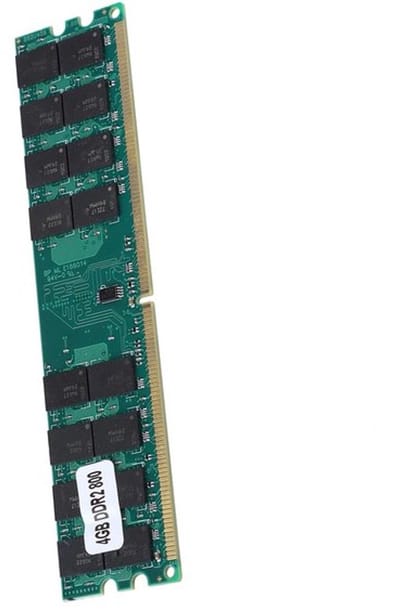 DDR2-module 4 GB 800 MHz - Hoge Gegevensoverdracht - Gaming/Multitasking - 240-pins Geheugen - Betrouwbare Prestaties - Compatibel met Systemen - RAM