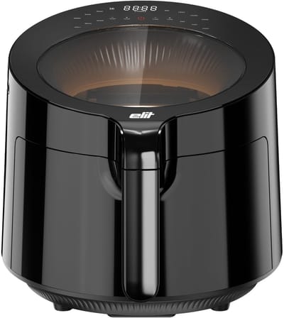 Elit airfryer AF5500- 5L- 1500W- digitaal touchscreen- 8 programma's- XL capaciteit- gezond frituren zonder olie