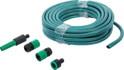 Tuinslang 15m PVC met tuinsproeier en koppelstuk - Geschikt voor irrigatie