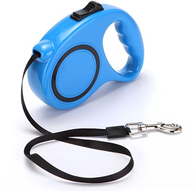 Dailygoods- Hondenriem 3 Meter - Flexibele Band - Robuuste Uittreklijn - Comfortabele Grip - Duurzaam Nylon - Milieuvriendelijk - Uitlaatlijn