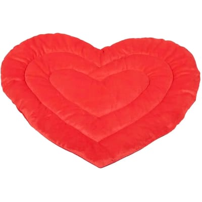 Coockoo plaid Be Mine voor katten 50x45x2cm rood