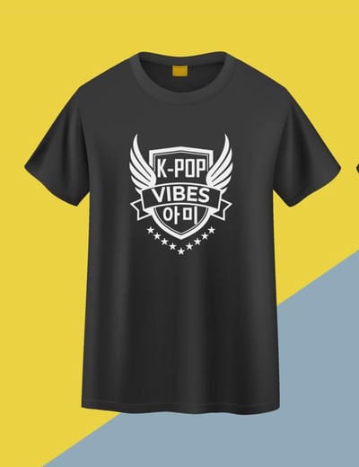 K-POP Vibe T-Shirt – Trendy Koreaans Shirt voor Fans van Kpop Muziek & Streetwear – Unisex Maat XL