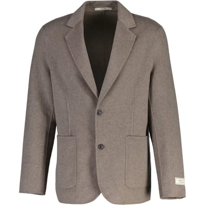 Gant Colbert Handstitched Blazer Mist Taupe / male