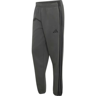 Adidas Essentials 3 Stripes Fleece Tapered Cuffed Joggers Grijs XL / Regular Man