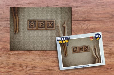 Puzzel Sex en blote benen - Legpuzzel - Puzzel 500 stukjes