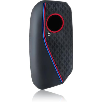 Coque de Protection en Silicone pour Clé de Voiture Coque Coquille Porte-Clés Pour Bmw I7 X7 G07 Lci Ix I20 X1 U11 Série 7 G70 G09 Xm U06 G81 M3 Accessoires de Clé black