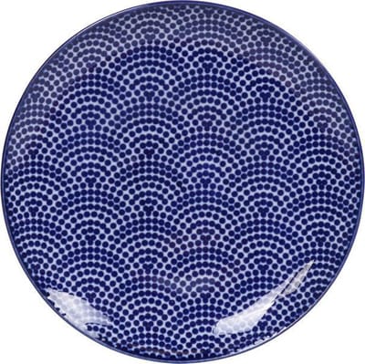 Tokyo Design Studio – Nippon Blue – Ontbijtbord – 20.6 x 2.2cm