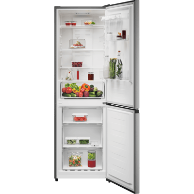 AEG 6000 TwinTech® NoFrost - Koel/vrieskast vrijstaand 186 cm rvs look ORC6M301DV