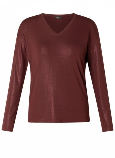 YEST CURVE Shaylee Essential Tops - Port - maat 3(52)