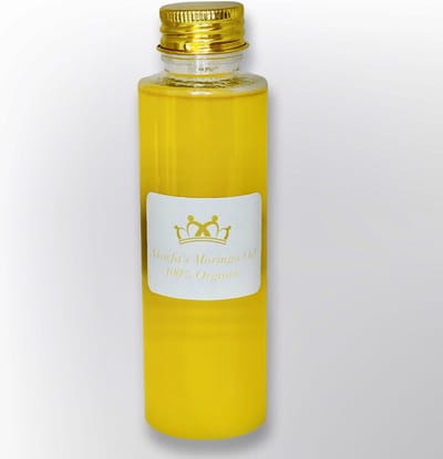 Organic Unrefined Cold Pressed Moringa Seed Oil 100 ml/ Puur Biologisch ongeraffinieerd moringa olie
