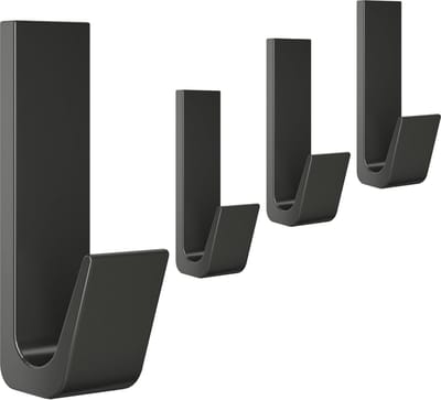 Zelfklevende Kledinghaken zonder Boren - Handdoekhouder voor Badkamer en Mantel - Houdt tot 20 kg (4 Stuks)