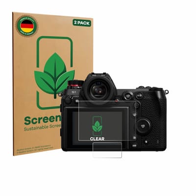 2 Stuks Screenprotector voor Panasonic Lumix DC-S1 / Panasonic Lumix DC-S1R - Hoogwaardige Beschermfolie transparant