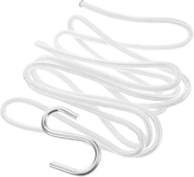 Hangmat Touw Set - Schommel Ophanging - Buiten Ontspannen - Hoge Laadcapaciteit - 300 cm Lengte - Wit