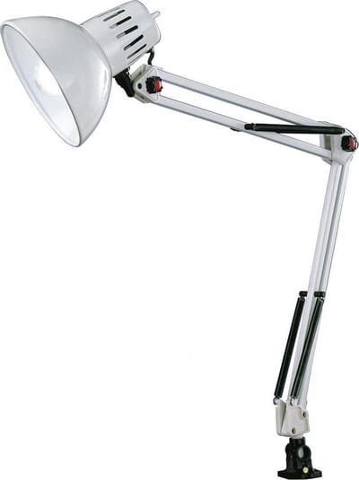 TRIO TAJO - Klemlamp - Wit - excl. 1x E27 40W