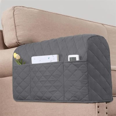 2 stuks/set Sofa Armleuninghoezen All-inclusive Stofdichte Sofa Armbeschermer met Opbergtas Stoelhoes voor Woonkamer el